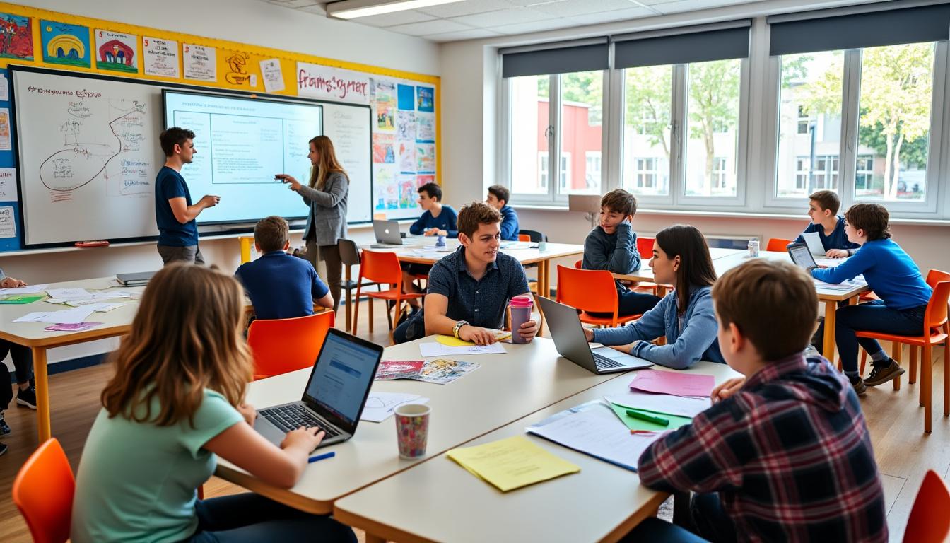découvrez les dernières avancées du groupe scolaire les 2 rives à landerneau pour la nouvelle année scolaire : nouveautés, projets éducatifs et environnement adaptés aux élèves.