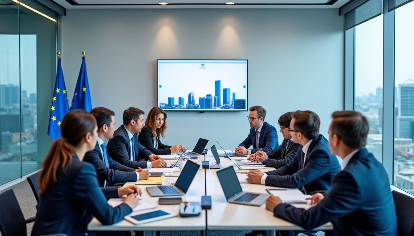 l'union européenne approuve la collaboration innovante entre foxconn et alphabet pour créer une nouvelle entreprise, marquant un tournant dans le secteur technologique. découvrez les implications de cette alliance stratégique et ses impacts sur l'industrie.