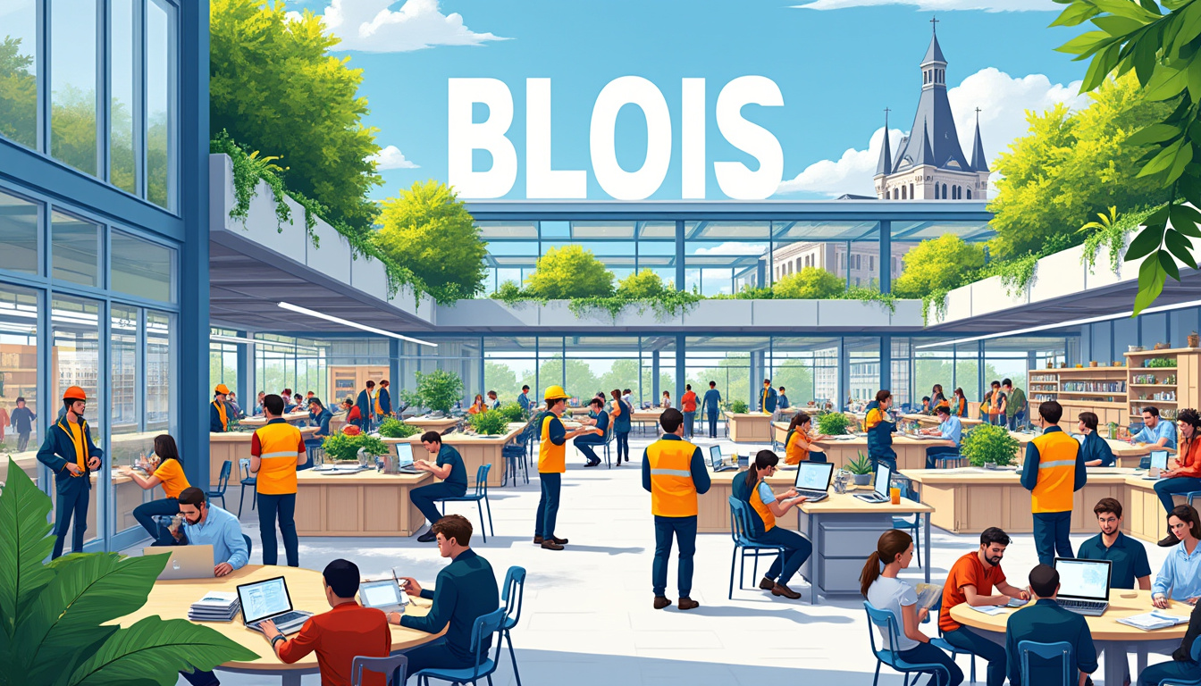 découvrez comment le nouveau hub de formation à blois vise à répondre à la pénurie de main-d'œuvre dans les métiers en tension, en proposant des parcours adaptés au marché local.