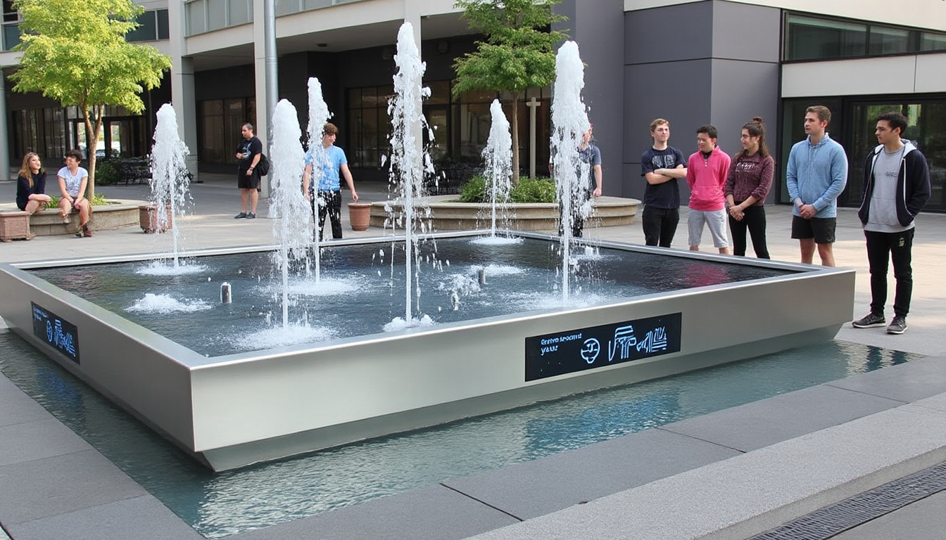 découvrez comment des étudiants et des apprentis insufflent un vent de jeunesse et d’innovation au célèbre jet d’eau, apportant énergie et créativité à ce symbole emblématique.