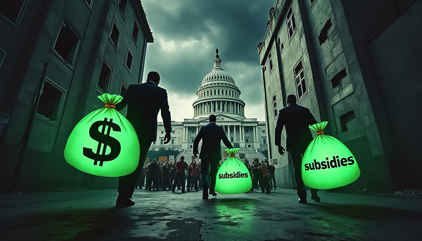 découvrez comment les subventions accordées aux entreprises sont perçues comme un détournement des fonds publics. cette analyse met en lumière les mécanismes et les enjeux de ce que certains qualifient de véritable vol organisé au détriment de l'intérêt général.