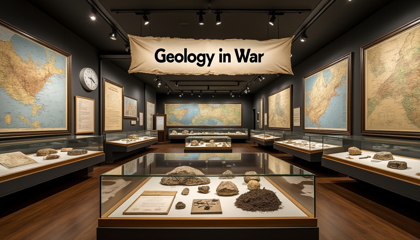 découvrez comment l’exposition retrace le rôle crucial des géologues et leur contribution méconnue durant les conflits armés, à travers documents, témoignages et objets historiques.