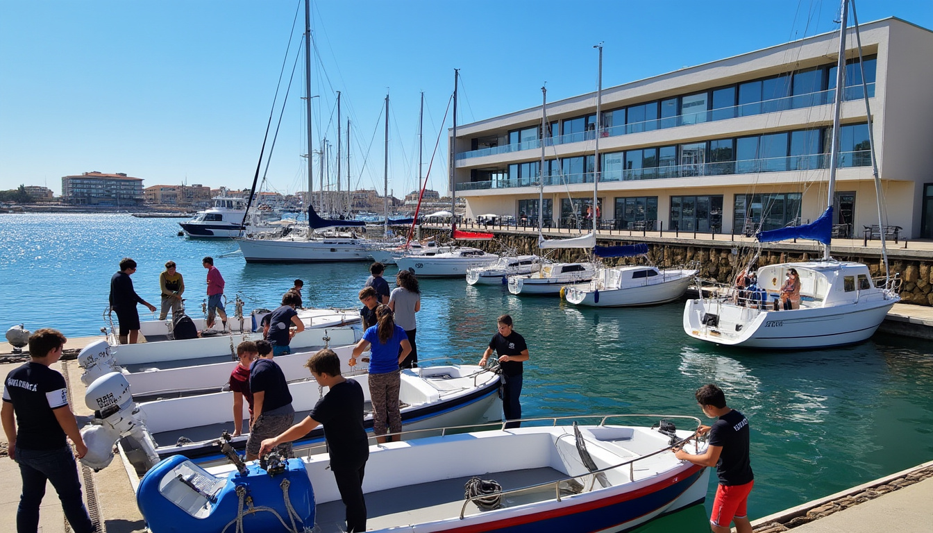 plongez au cœur du lycée maritime de sète, le plus grand établissement marin de france. découvrez ses formations d’excellence, ses équipements innovants et le quotidien de ses élèves passionnés.