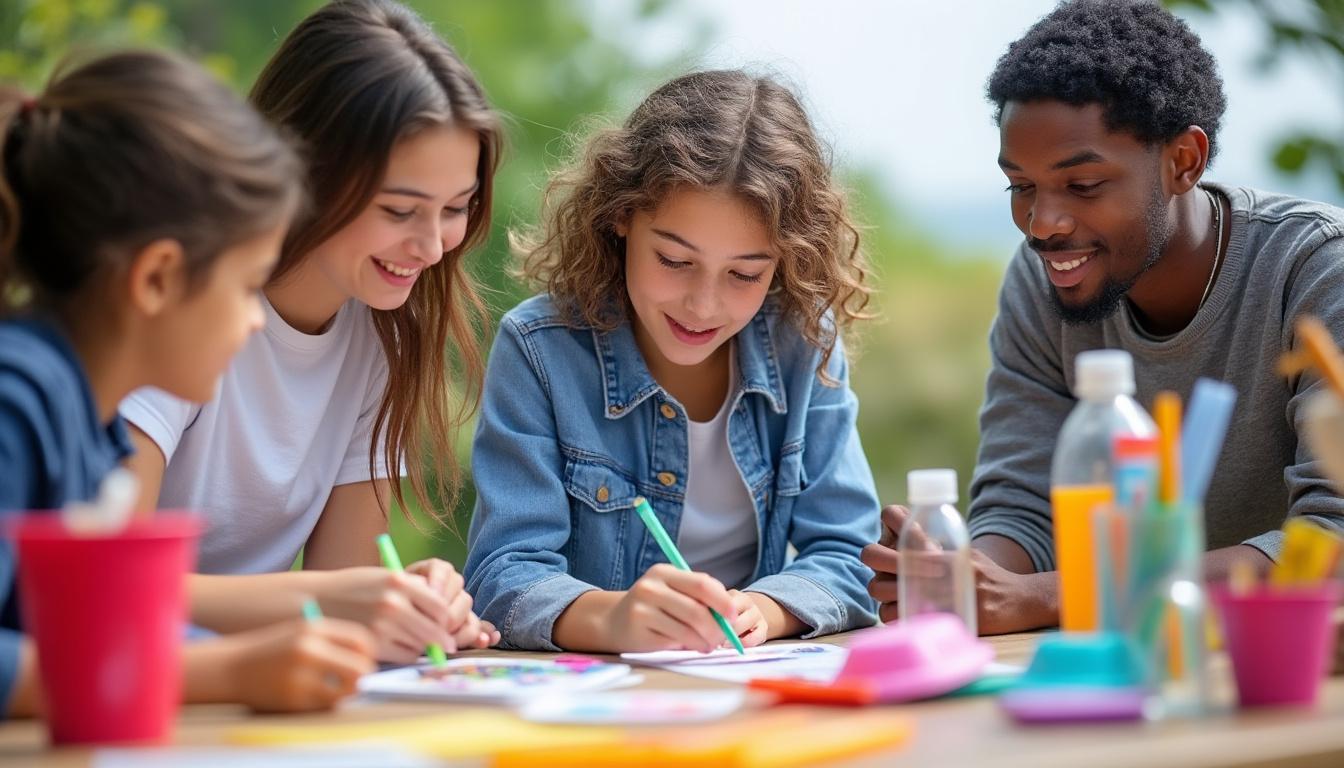 à avranches, deux mini-entreprises lycéennes collaborent pour soutenir l'association roses en baie, encourageant l'engagement et la solidarité locale.