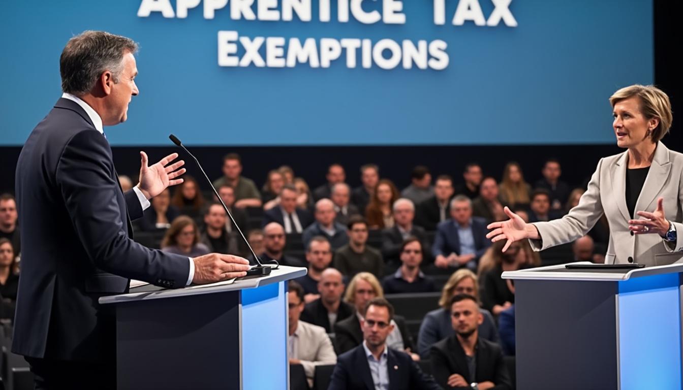 les députés votent contre la suppression de l'exonération de csg-crds pour les apprentis, protégeant ainsi le salaire des jeunes en formation.