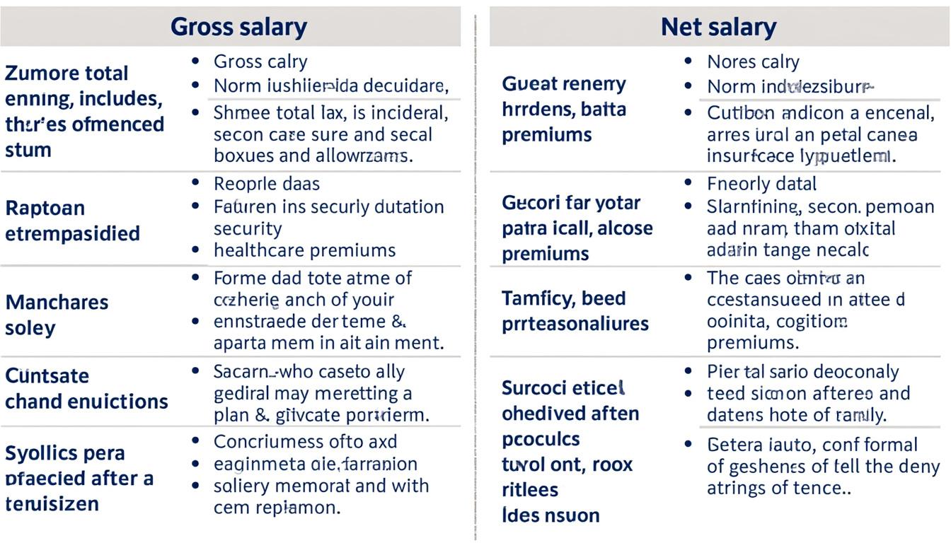 découvrez la différence entre salaire brut et net grâce à un calcul simple et clair pour mieux comprendre votre rémunération.