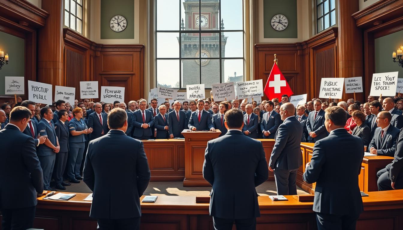 les députés vaudois maintiennent la contribution de crise de 0,7% sur les salaires des fonctionnaires malgré les protestations, assurant ainsi le financement des mesures exceptionnelles.