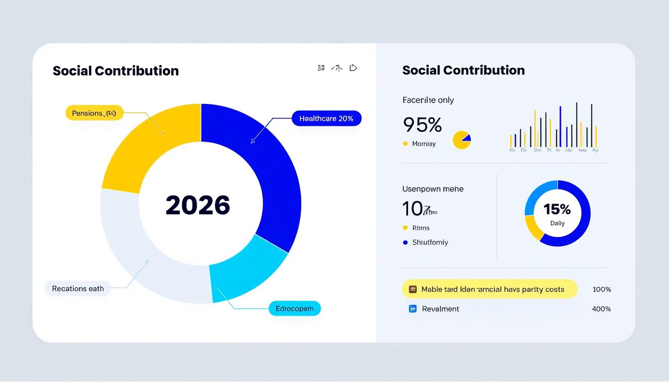 découvrez notre guide complet des cotisations sociales 2026 avec tous les taux et montants actualisés pour bien préparer vos déclarations et calculs sociaux.