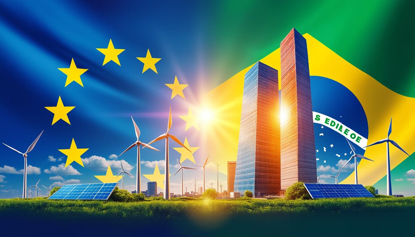 la commission européenne approuve la coentreprise d'edf et iberdrola, marquant une étape clé pour leur expansion sur le marché énergétique brésilien.