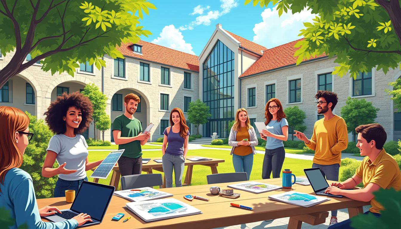 à lannion, huit campus bretons collaborent pour un concours innovant visant à stimuler la création d'entreprises étudiantes, favorisant l'innovation et l'entrepreneuriat chez les jeunes talents.