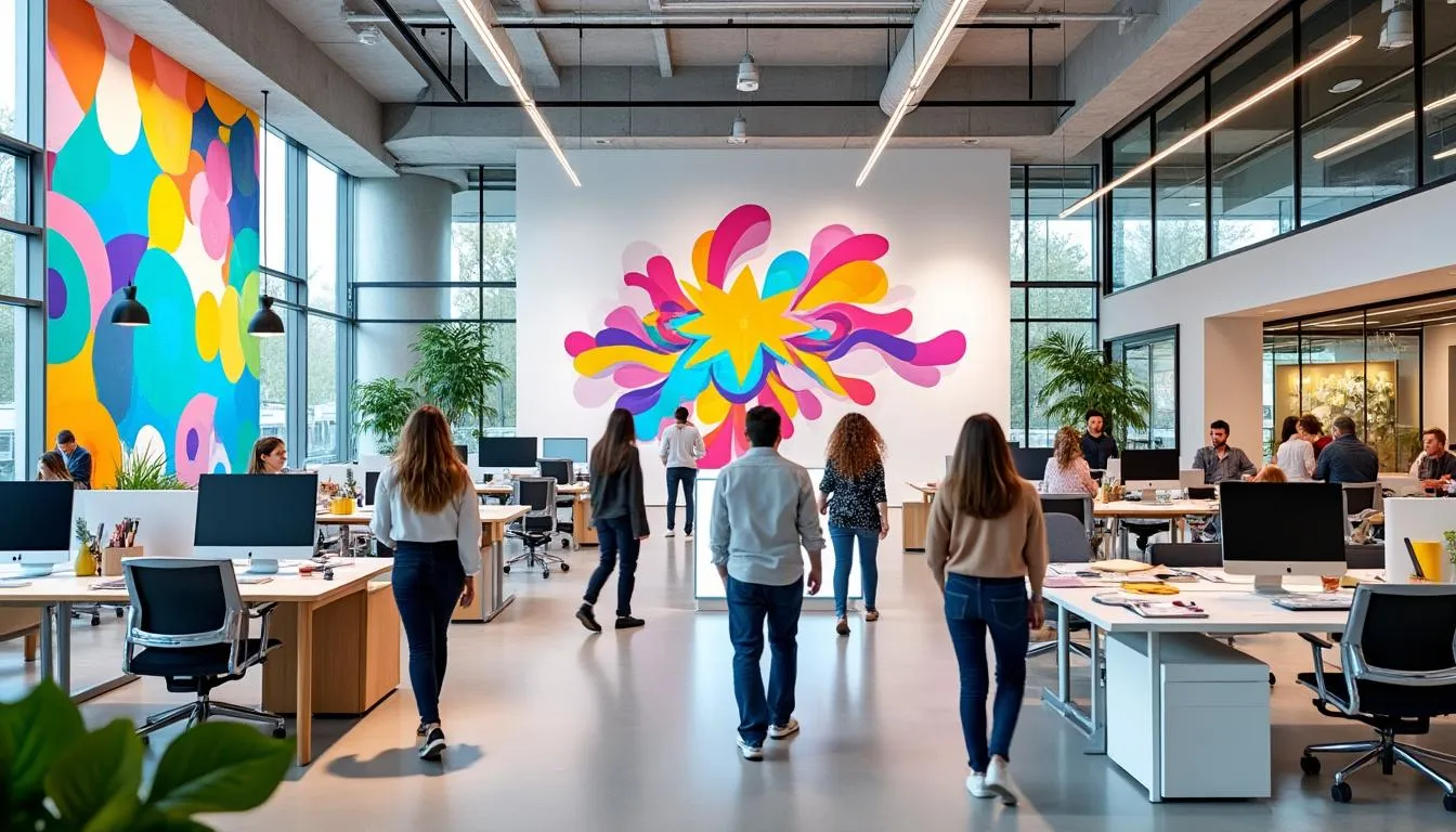 découvrez comment l'art s'invite au bureau lors de la soirée exclusive aux feuillantines à balma, un événement unique mêlant créativité et convivialité.