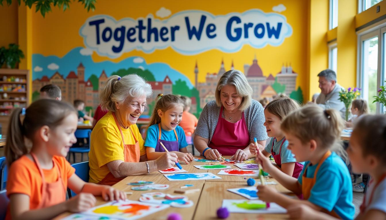 chloé chauvin se forme au centre de loisirs de cambremer pour développer un projet intergénérationnel innovant favorisant les échanges entre jeunes et seniors.