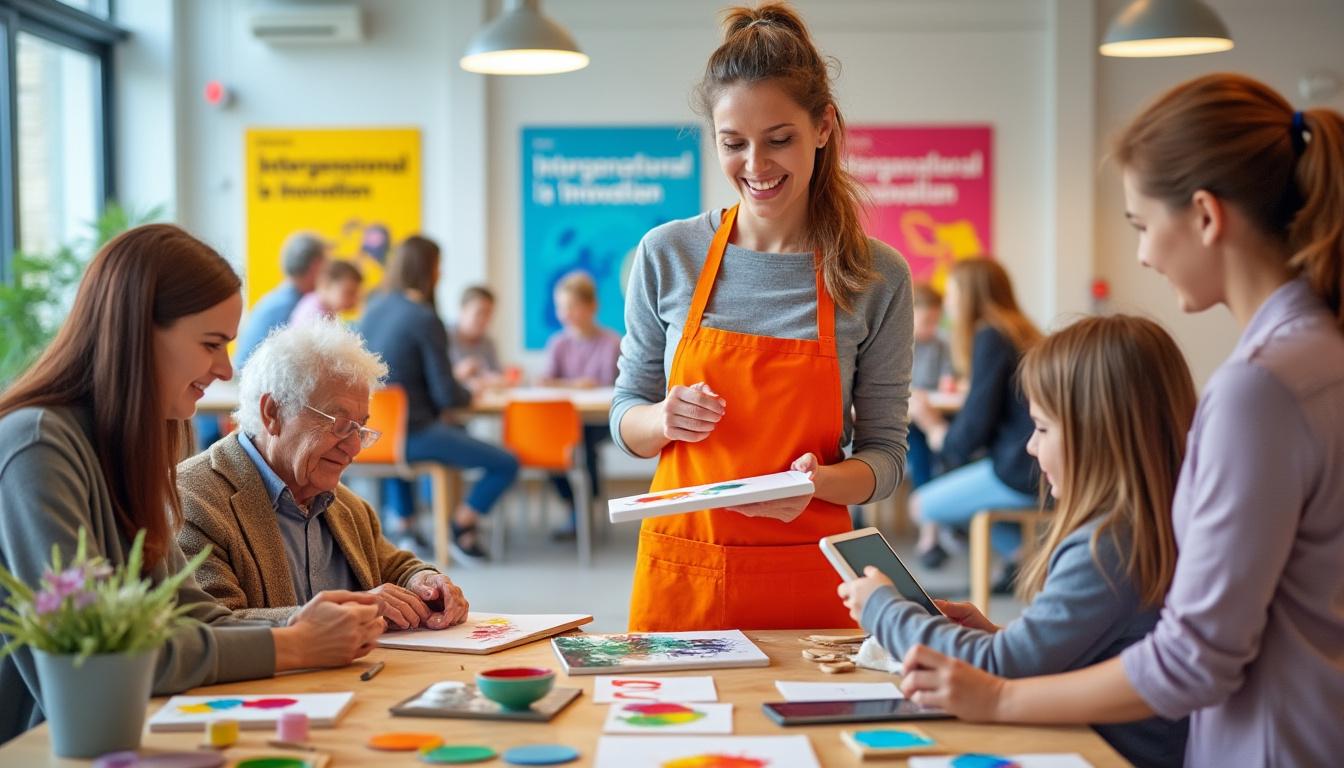 découvrez comment chloé chauvin se forme au centre de loisirs de cambremer pour développer un projet intergénérationnel innovant favorisant les échanges entre jeunes et seniors.