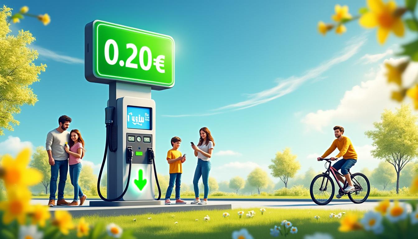 découvrez la réduction de 20 centimes par litre sur les carburants dès avril, une mesure destinée à alléger la hausse des prix pour certains bénéficiaires.