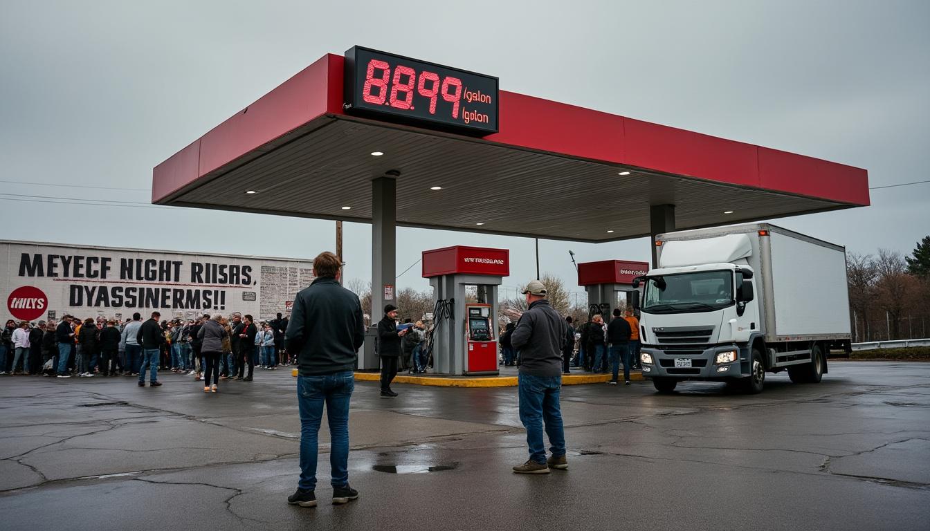 découvrez l'impact du choc brutal sur les prix des carburants et l'urgence d'aides directes pour soutenir les consommateurs face à cette crise.