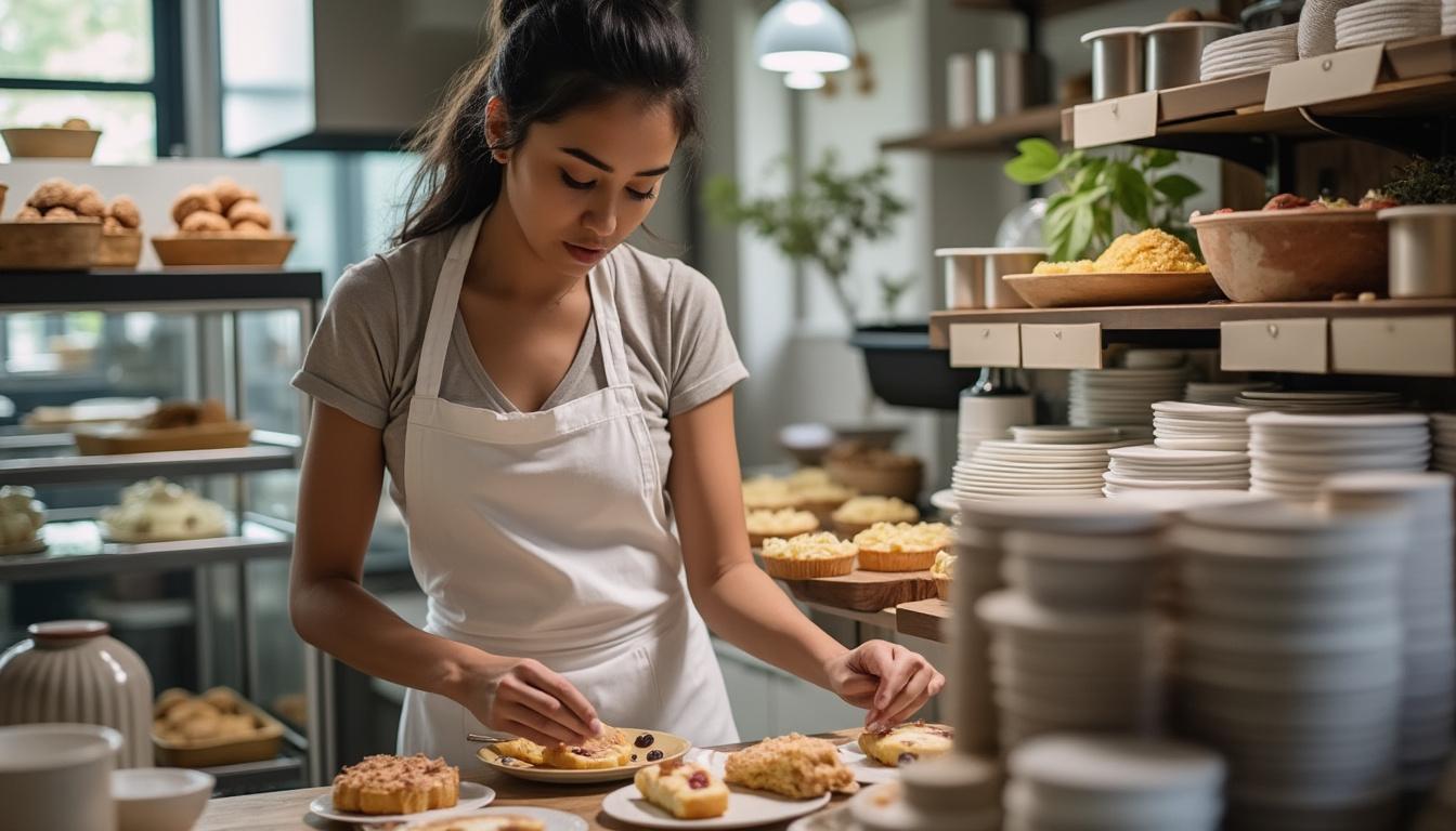 découvrez l'histoire de blandine, marathonienne passionnée de sainte-livrade-sur-lot, qui se lance avec enthousiasme dans l'aventure de la pâtisserie.