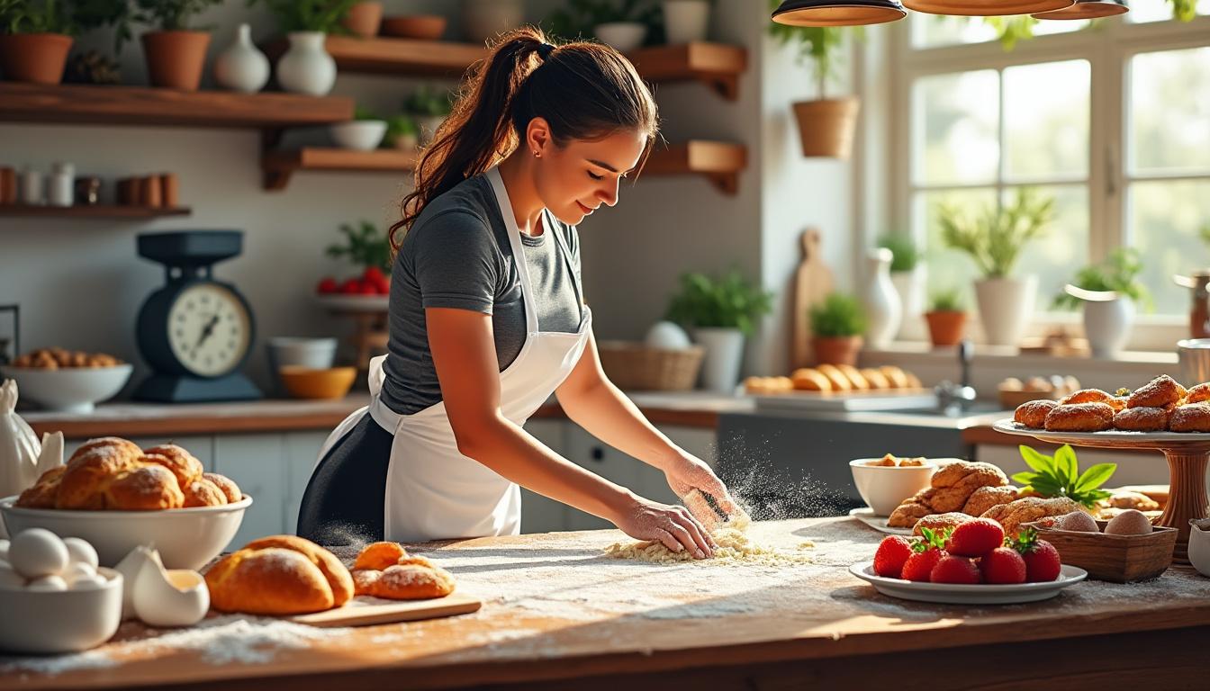 découvrez l'histoire inspirante de blandine, marathonienne passionnée de sainte-livrade-sur-lot, qui se lance avec enthousiasme dans l'aventure de la pâtisserie.