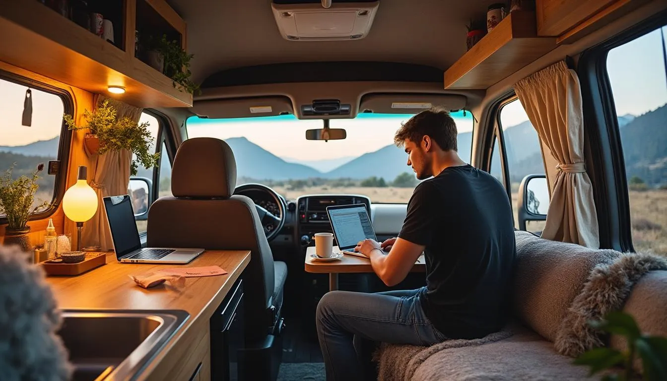 découvrez comment déterminer votre domicile fiscal lorsque vous pratiquez le télétravail en van aménagé et les implications légales associées.