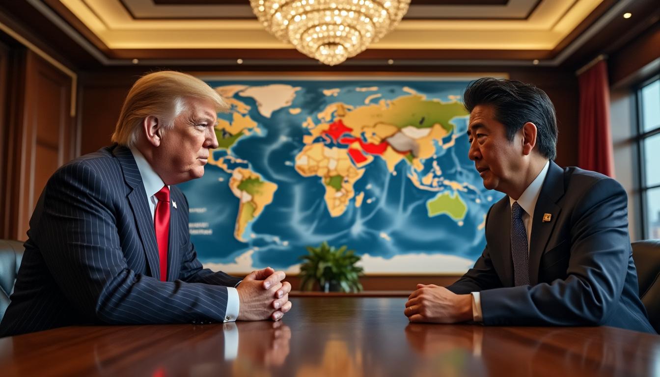 donald trump rencontre la première ministre japonaise pour discuter d'un soutien stratégique concernant la sécurité du détroit d’ormuz, un point clé du commerce mondial.