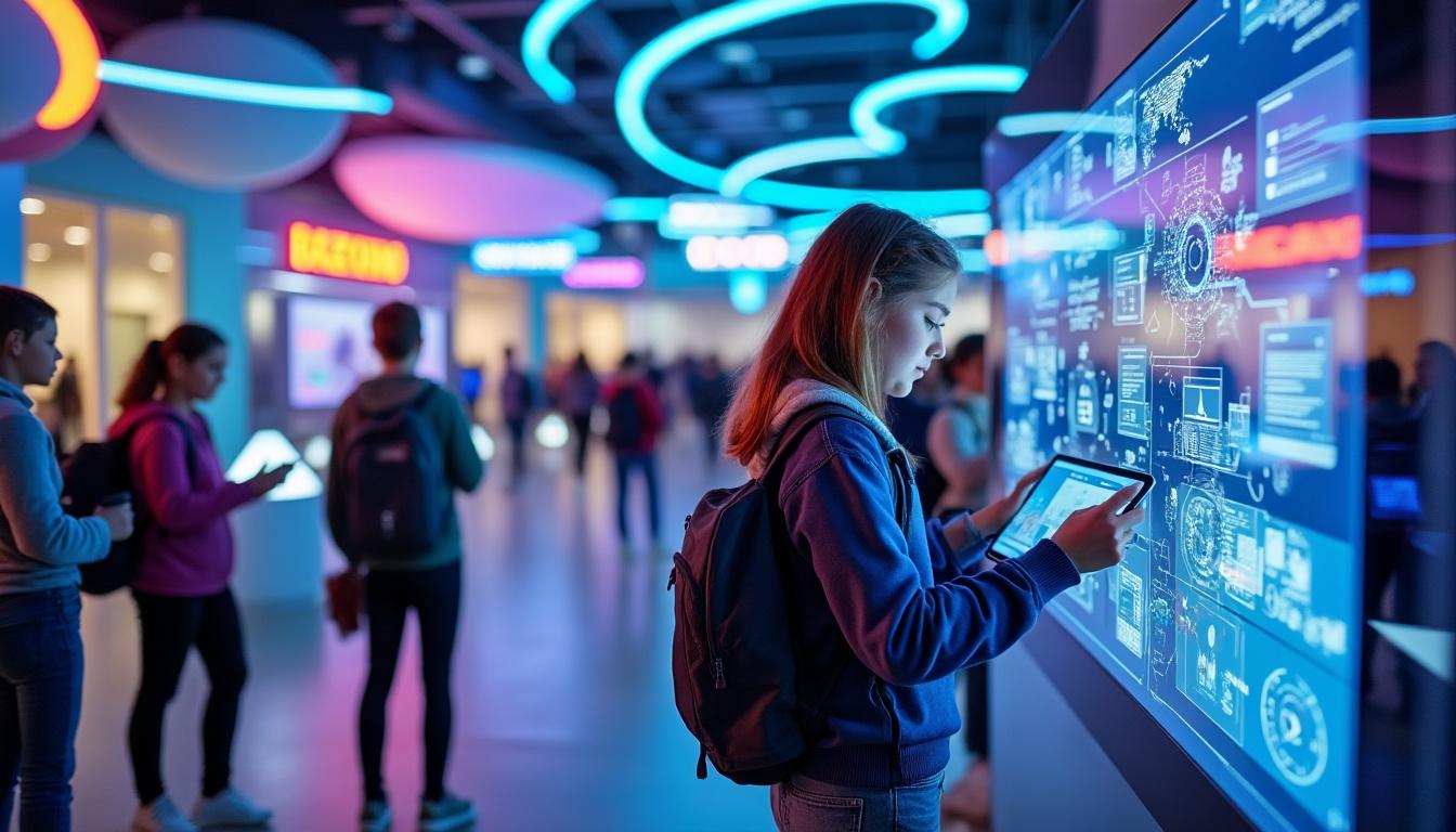 découvrez comment le campus numeria à vienne forme 4 000 jeunes en immersion numérique intensive d'ici trois mois, une initiative majeure pour préparer la nouvelle génération aux métiers du digital.