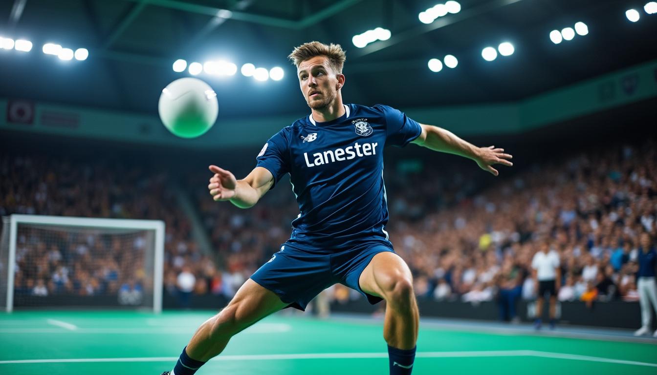 découvrez comment lanester, en n1m de handball, assure son avenir en signant un jeune prodige de son centre de formation comme joueur professionnel.