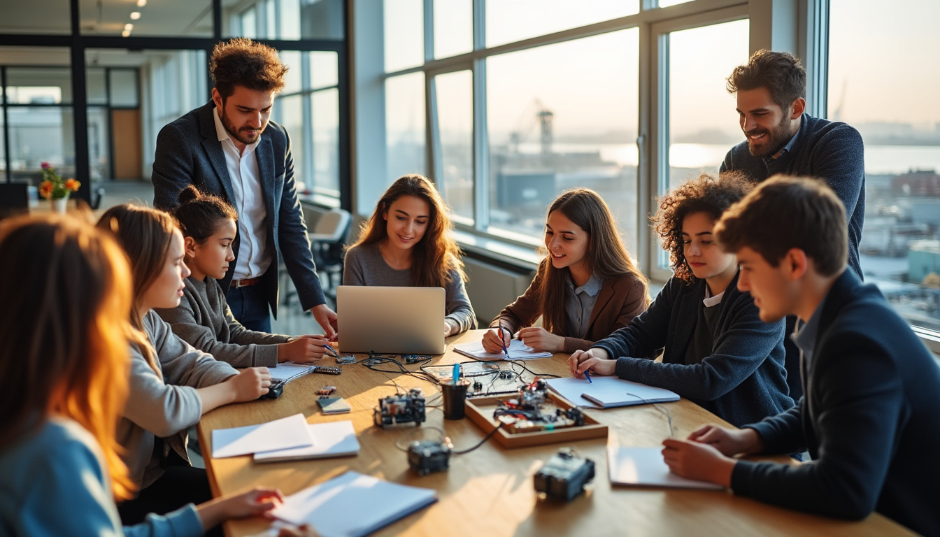 à dunkerque, le lycée angellier s’associe à de grandes entreprises nationales pour accompagner ses élèves dans leur parcours et préparer leur avenir professionnel.