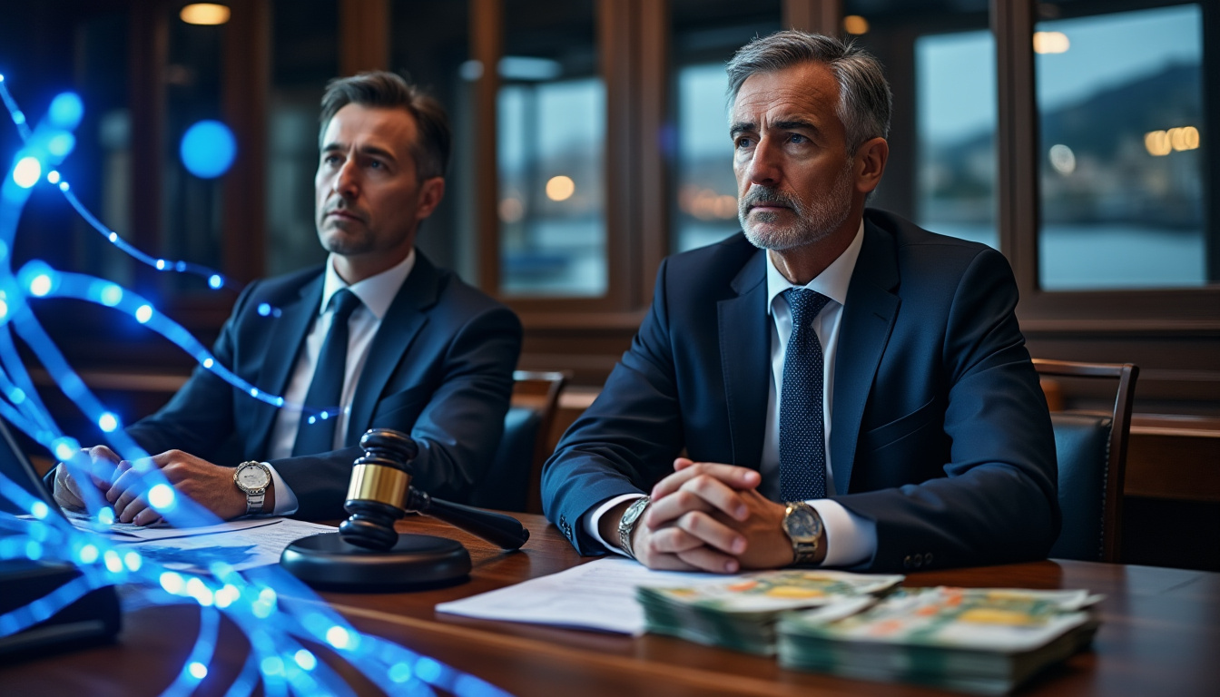 à lorient, deux dirigeants d’une entreprise de fibre optique ont été condamnés après la découverte de plus de 500 000 € non déclarés.