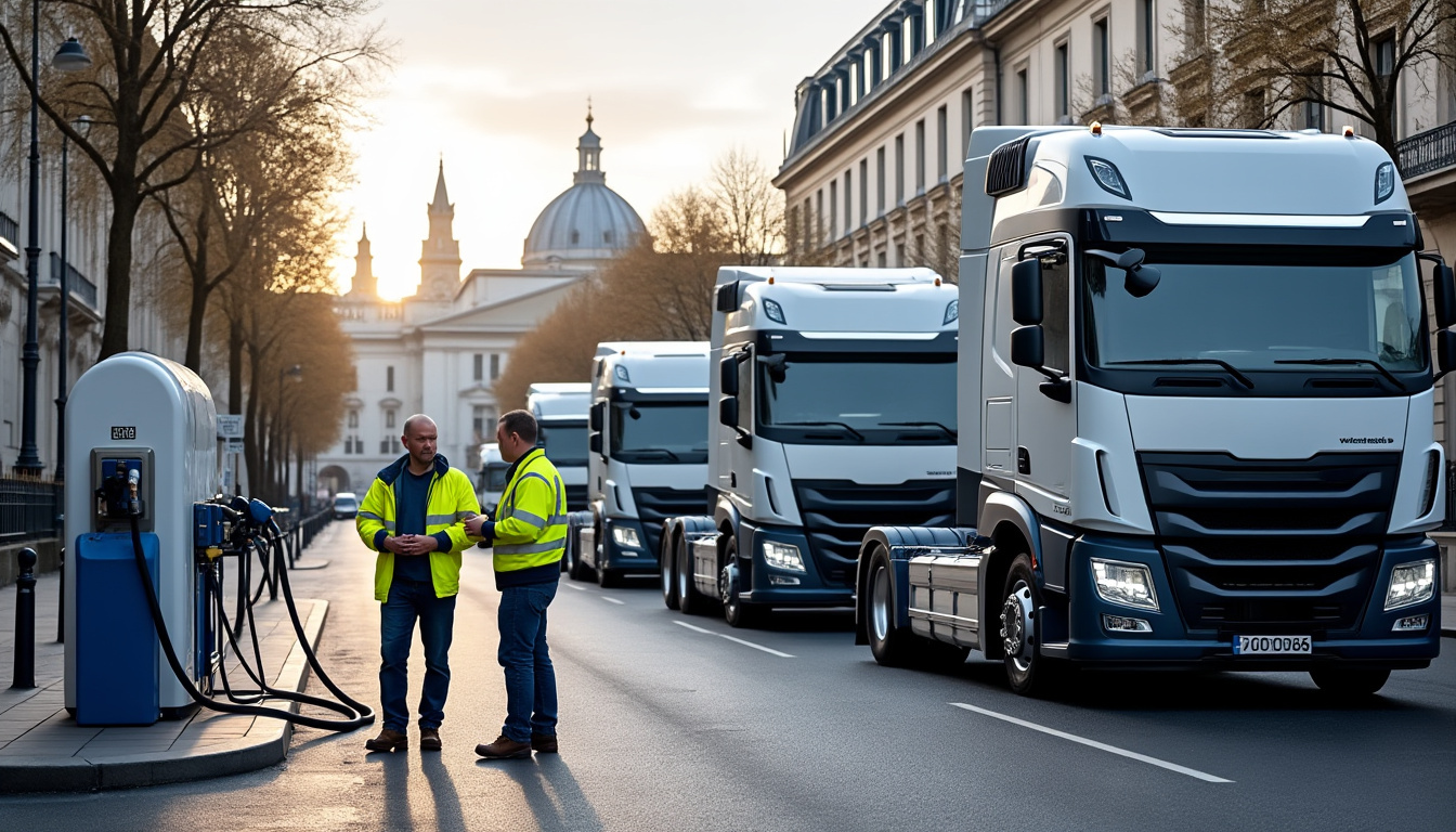 à lyon, les transporteurs routiers interpellent le préfet face à la flambée des carburants et à ses conséquences sur leur activité.