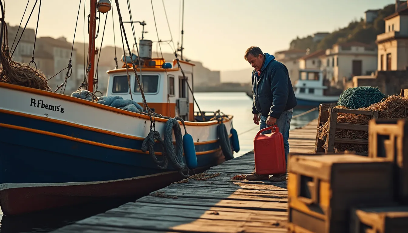 l’aide de 25 centimes par litre de carburant destinée aux pêcheurs entre officiellement en vigueur. découvrez les modalités de cette mesure.