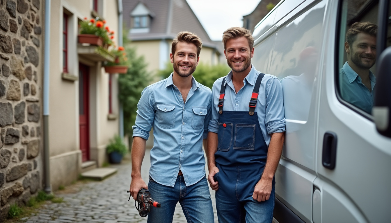dans les côtes-d’armor, deux anciens collègues et amis se lancent dans la plomberie et créent leur entreprise autour d’une ambition commune.