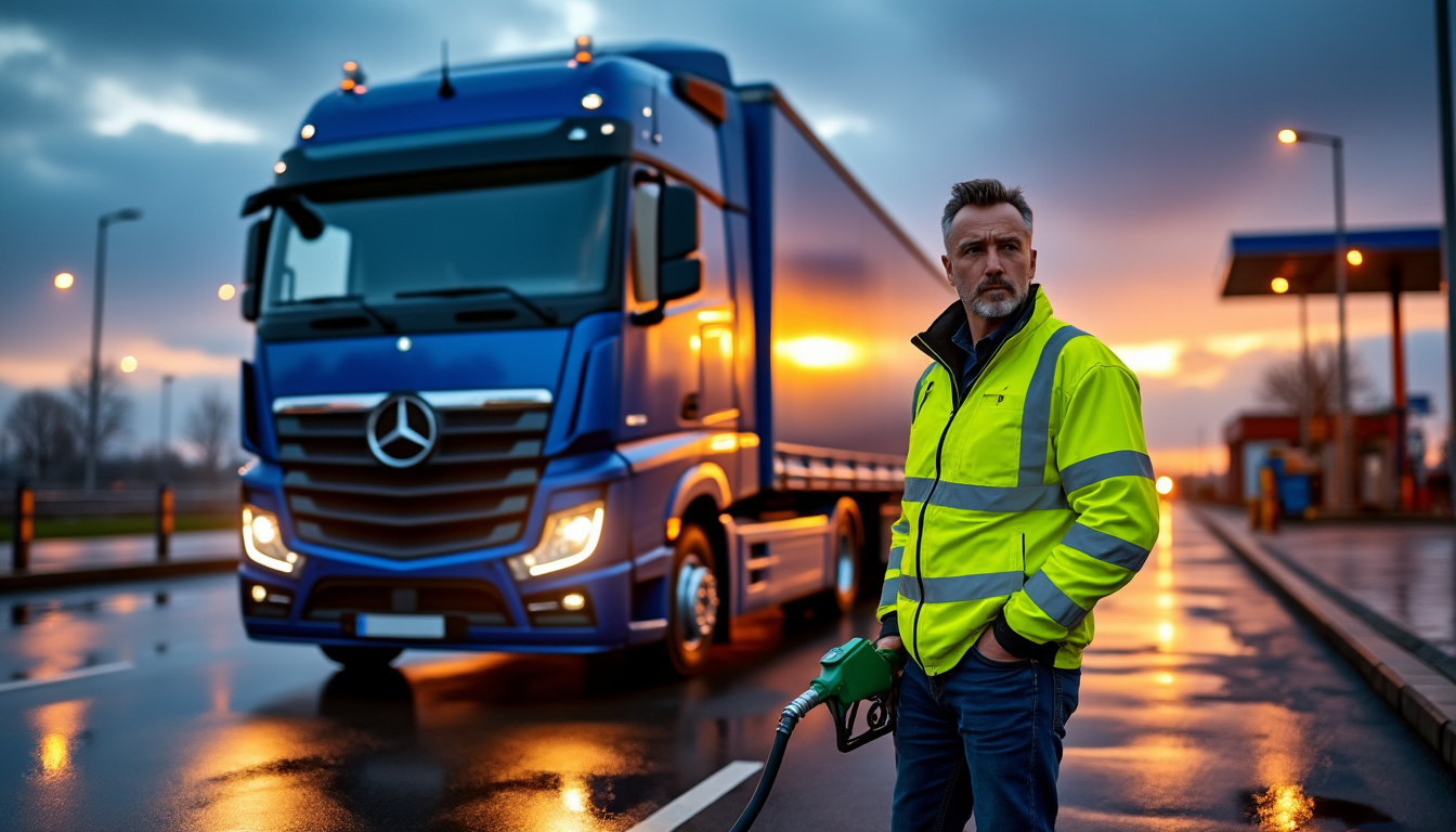 la flambée du gazole alourdit les coûts des transporteurs, avec jusqu’à 2 000 € de surcoût par camion et des marges sous pression.