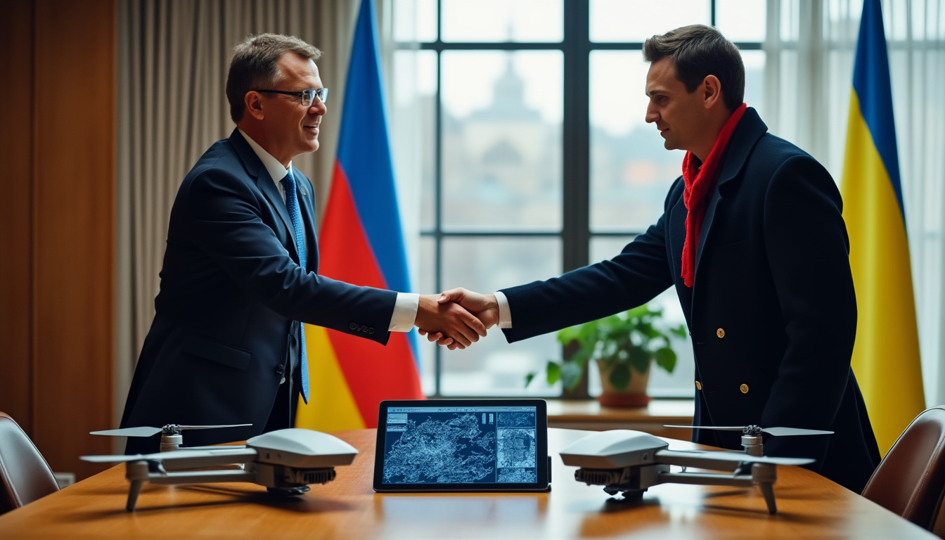 à kyiv, le chancelier allemand veut conclure un accord sur les drones et débloquer une nouvelle aide pour soutenir l’ukraine.