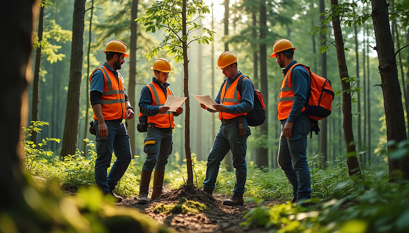 dans l’ain, une formation de dix mois vise à répondre aux besoins en compétences de la filière forestière et à accompagner ses professionnels.