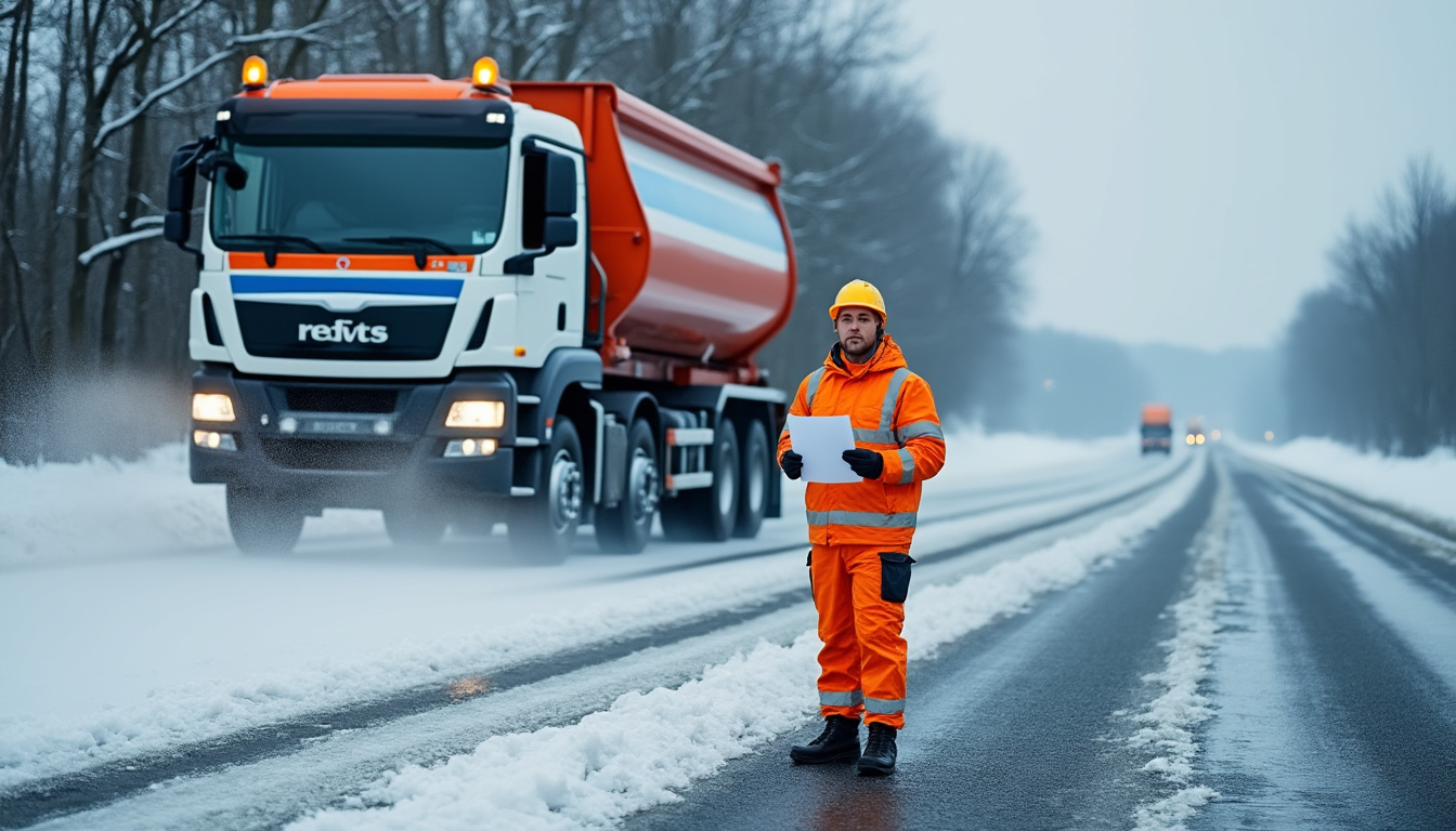 les prestataires de l’épandage sur les routes wallonnes réclament leur dû : la région leur doit près de 2 millions d’euros après plusieurs mois sans paiement.