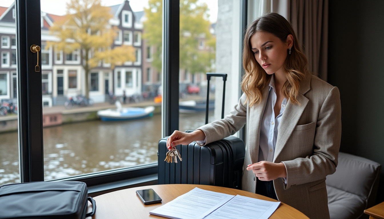 en stage à amsterdam, elle pensait pouvoir sous-louer sa résidence principale. découvrez les règles strictes à respecter avant de louer son logement.